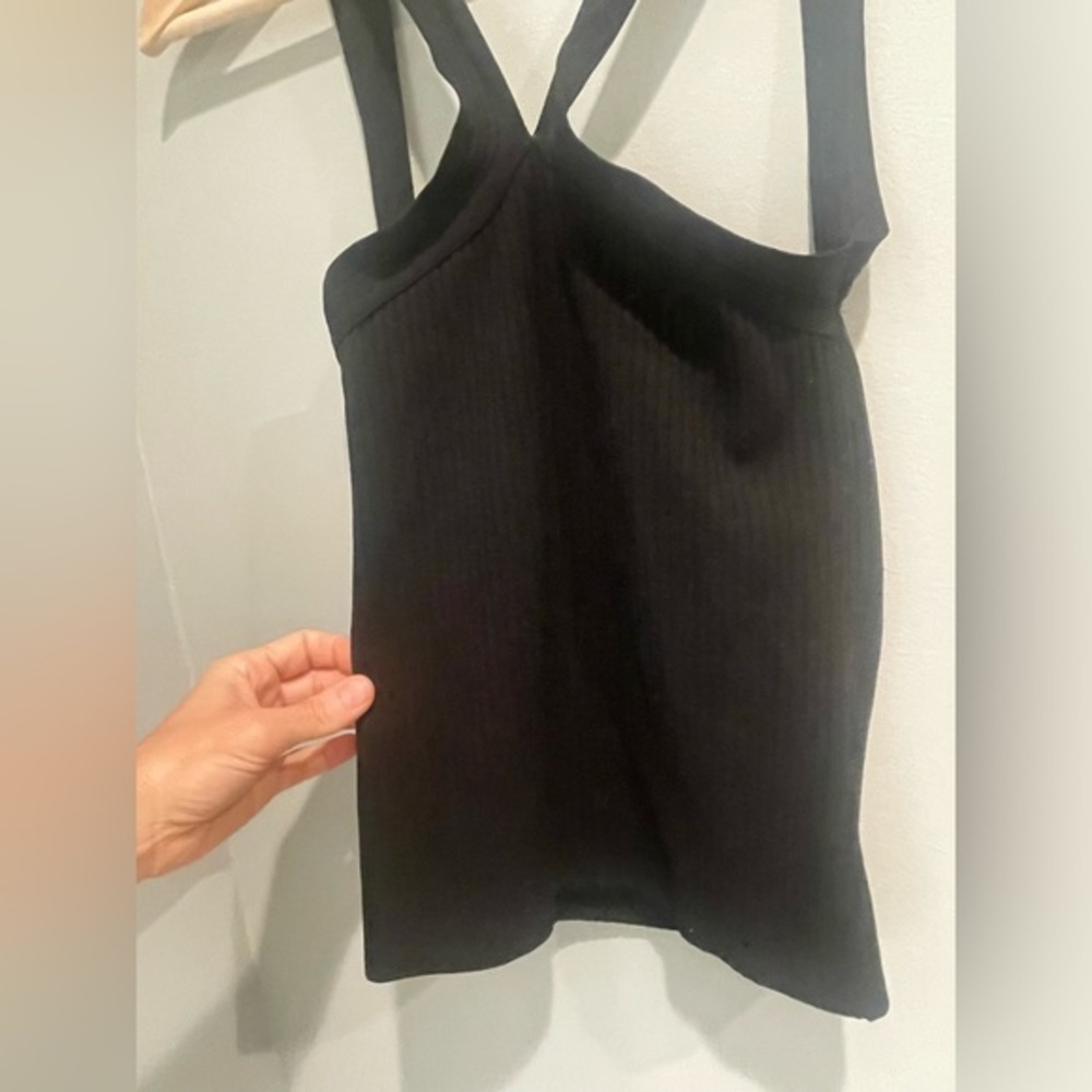 Topshop Ribbed Fitted‎ Tank- Size 2 - Picture 2 of 5